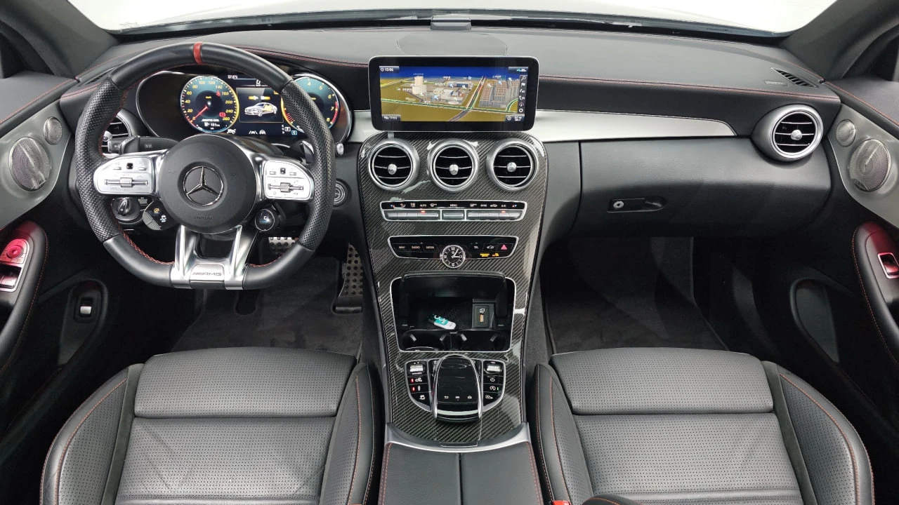 Mercedes-Benz C 43 AMG 360| ПАНО| HUD| ПОДГРЕВ| ОБДУХВАНЕ, снимка 7 - Автомобили и джипове - 54836745
