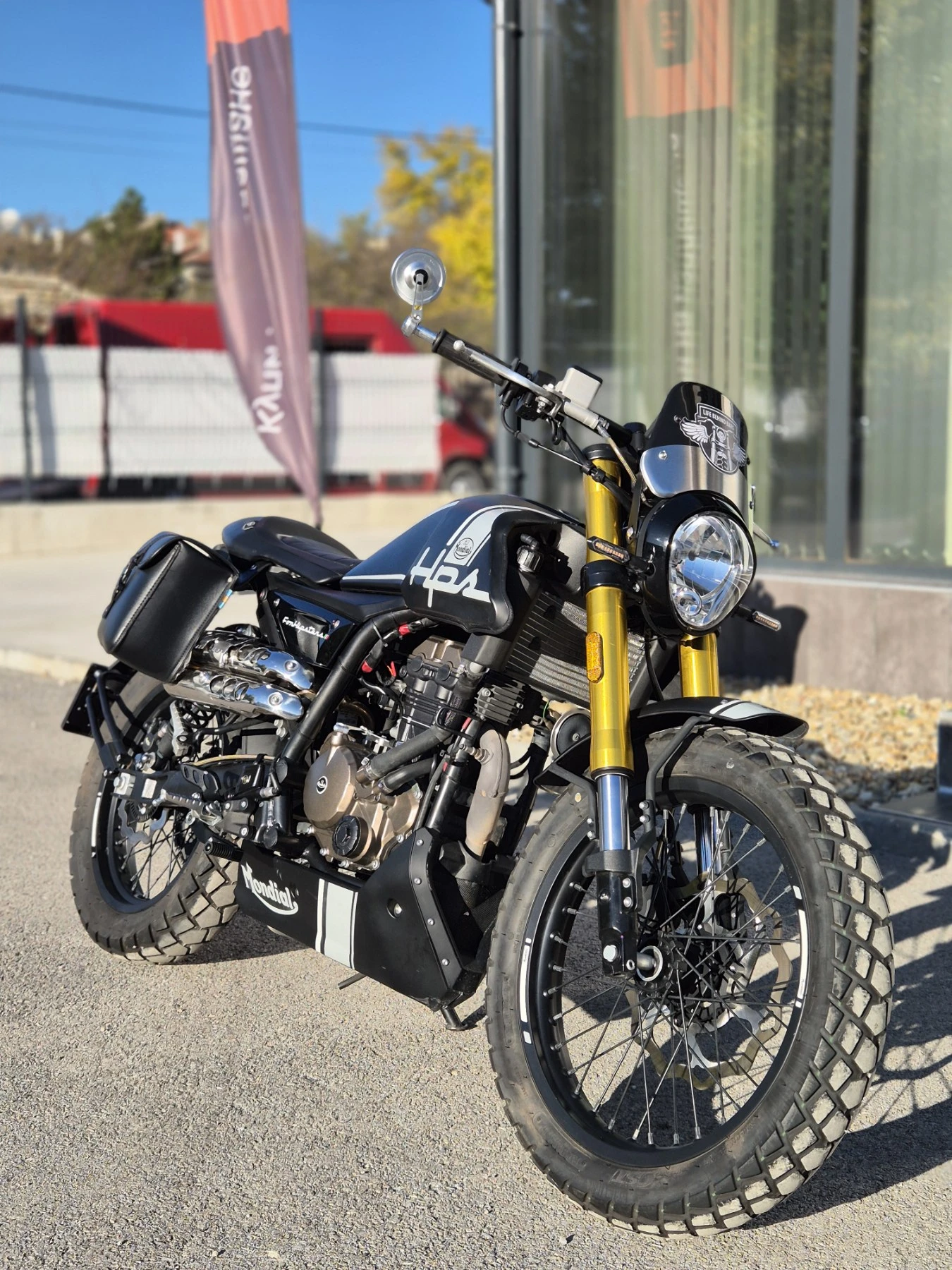 FB Mondial HPS 125 10000km!!! ABS Нов внос ШВЕЙЦАРИЯ!!!, снимка 1