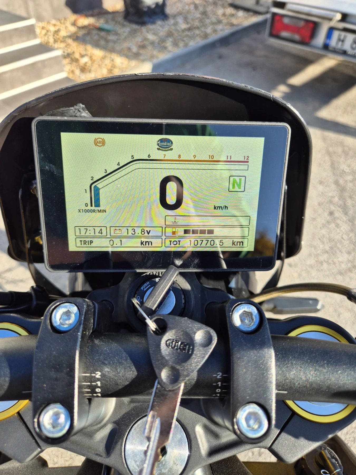 FB Mondial HPS 125 10000km!!! ABS   !!! | Mobile.bg   13