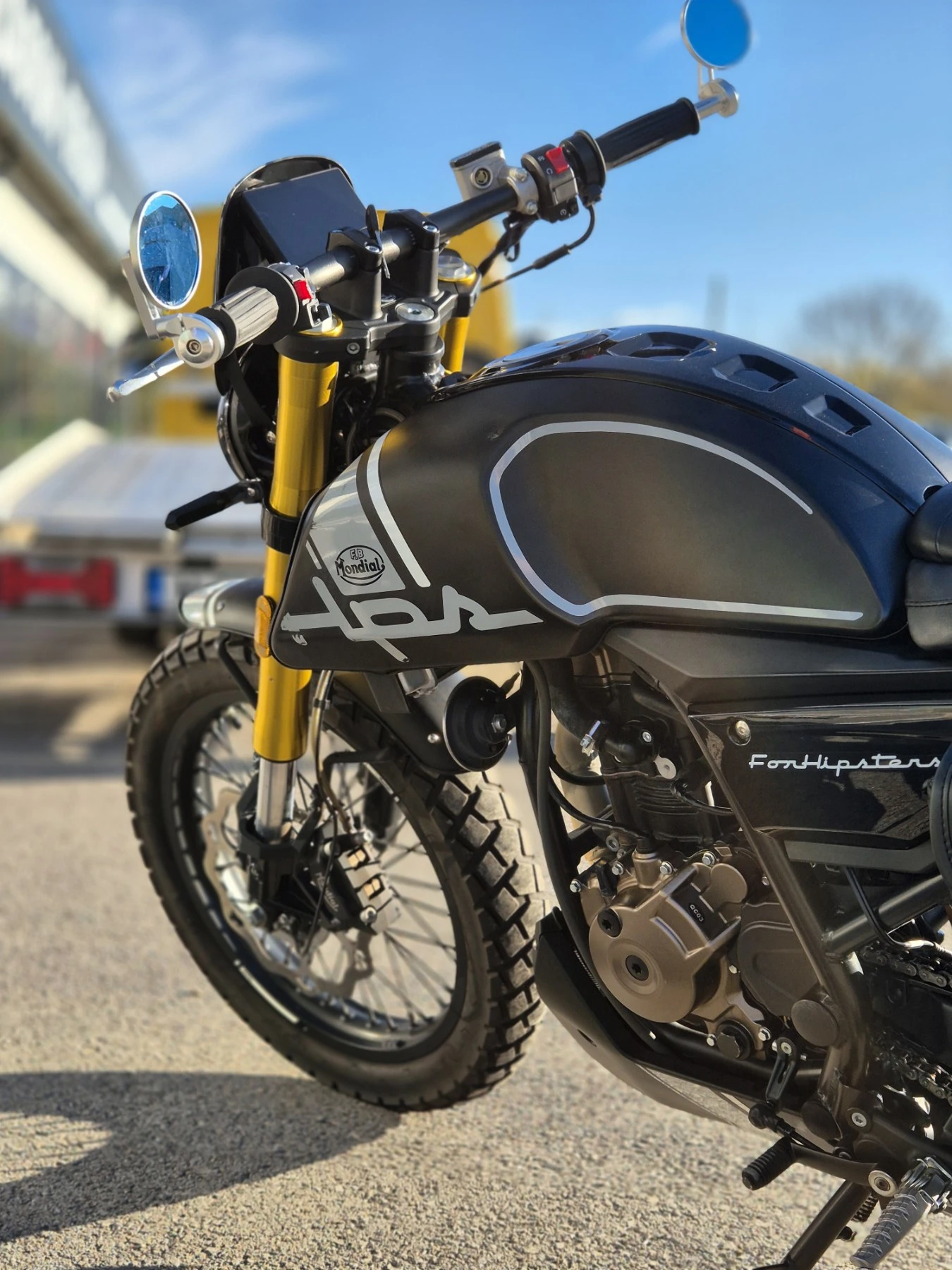 FB Mondial HPS 125 10000km!!! ABS Нов внос ШВЕЙЦАРИЯ!!! - изображение 10