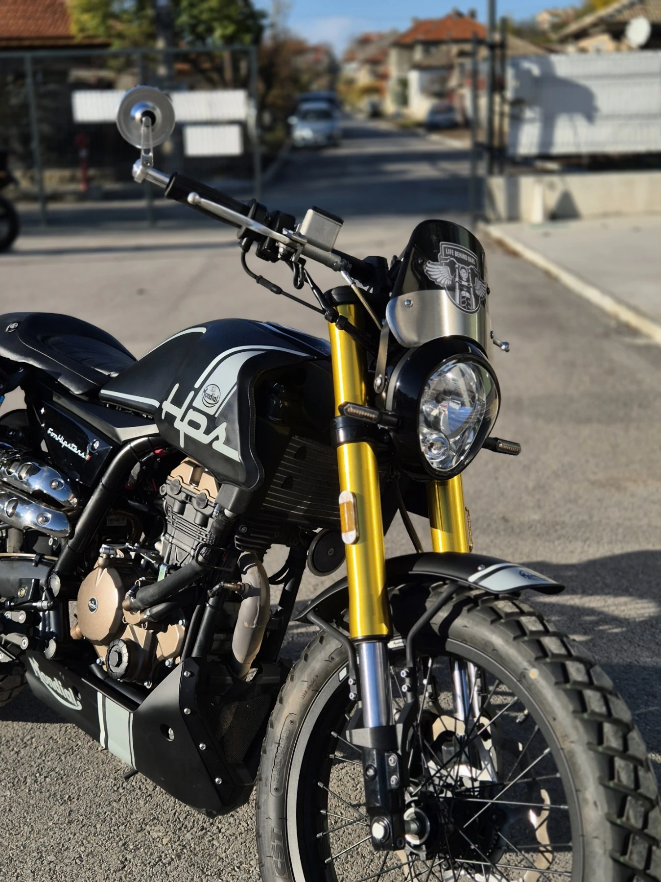 FB Mondial HPS 125 10000km!!! ABS   !!! | Mobile.bg   11