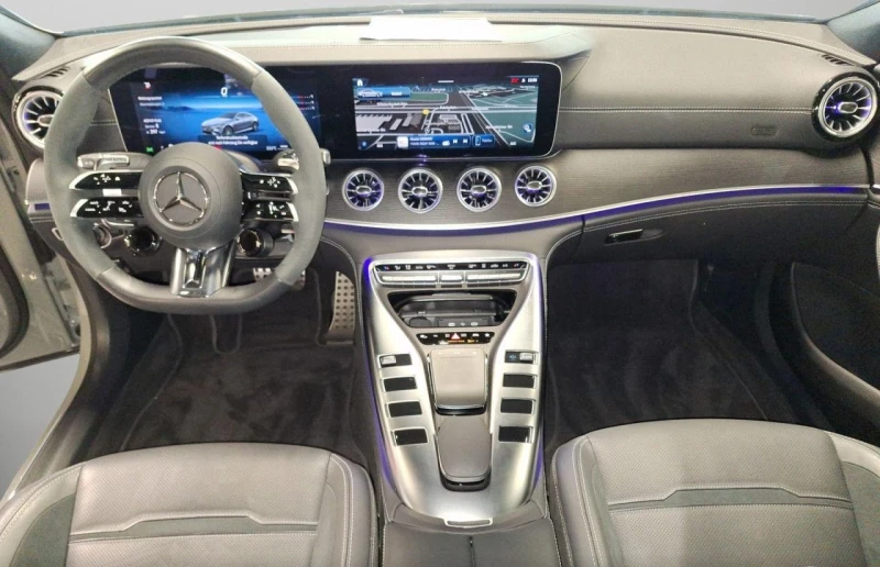 Mercedes-Benz AMG GT 43/4-MATIC/MANUFAKTUR/V8 STYLE/BURM/PANO/NIGHT/, снимка 13 - Автомобили и джипове - 51419802