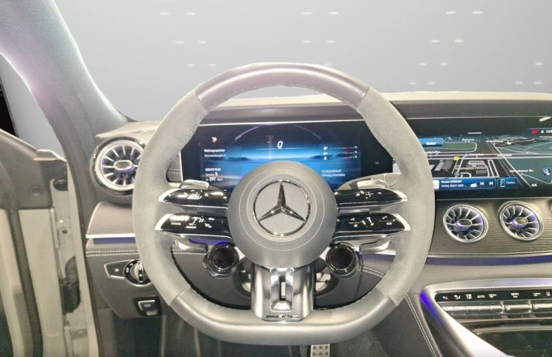 Mercedes-Benz AMG GT 43/4-MATIC/MANUFAKTUR/V8 STYLE/BURM/PANO/NIGHT/, снимка 10 - Автомобили и джипове - 51419802