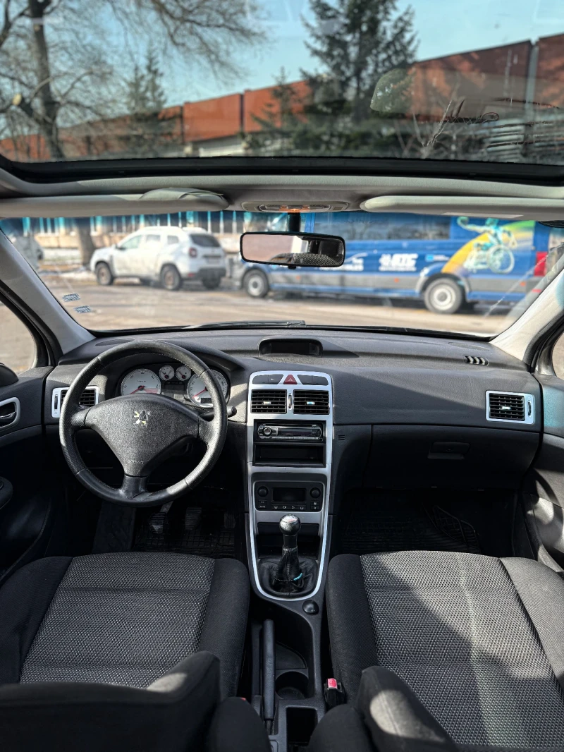 Peugeot 307 1.6 HDI 90, снимка 8 - Автомобили и джипове - 53044708
