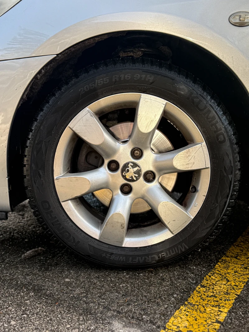 Peugeot 307 1.6 HDI 90, снимка 7 - Автомобили и джипове - 53044708