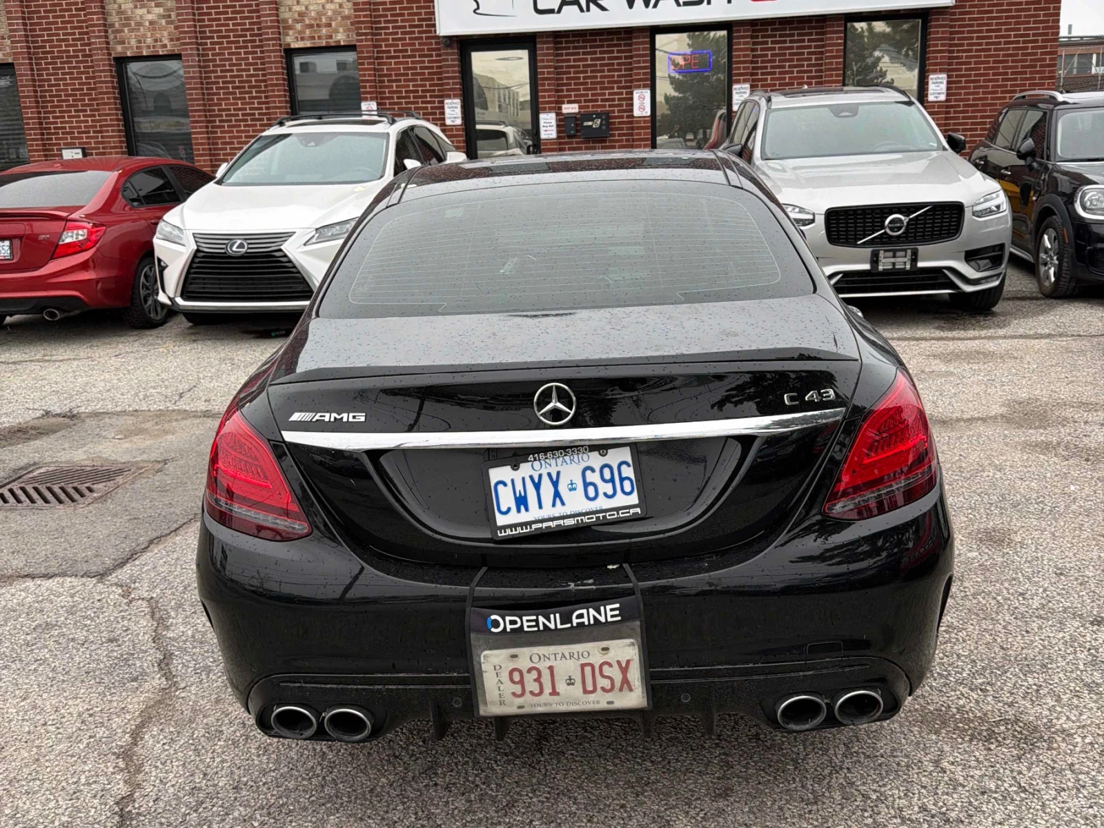 Mercedes-Benz C 43 AMG Digital* Burmester* Red Interior, снимка 4 - Автомобили и джипове - 54585327