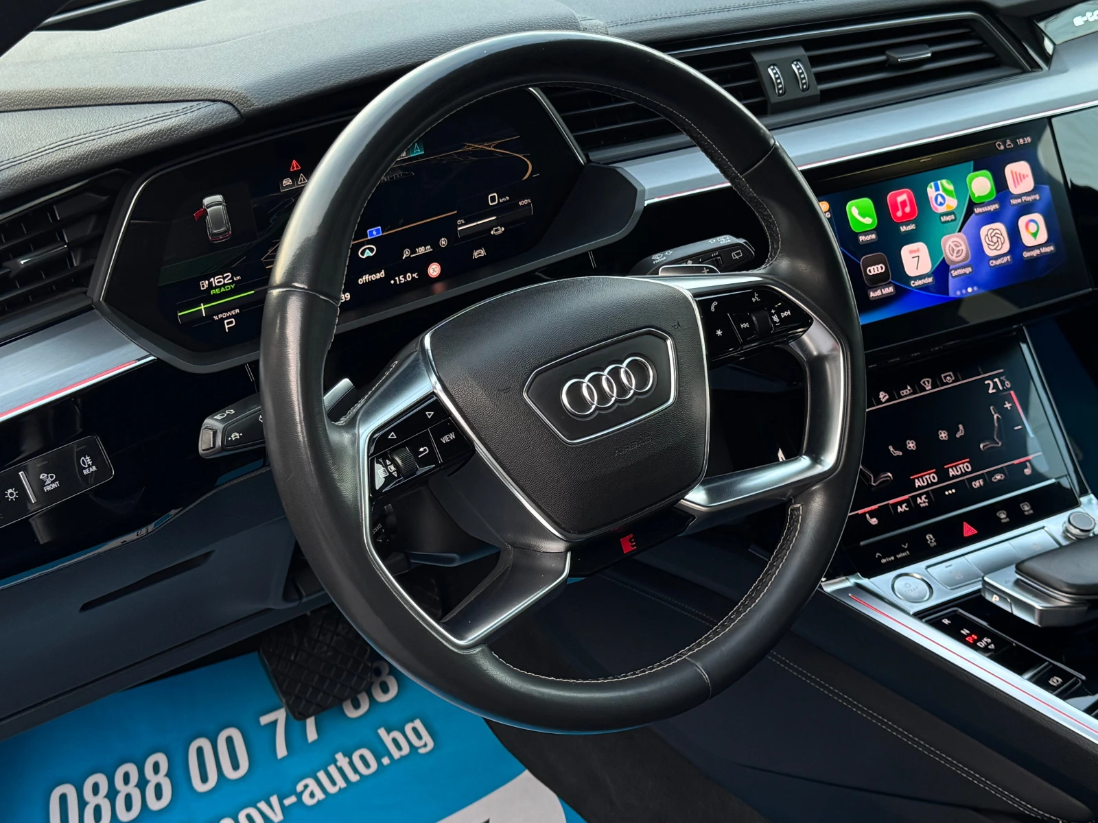 Audi E-Tron 55 S-LINE 87000��. �������� HEAD-UP KEYLESSGO ���� | Mobile.bg � ����������� 12