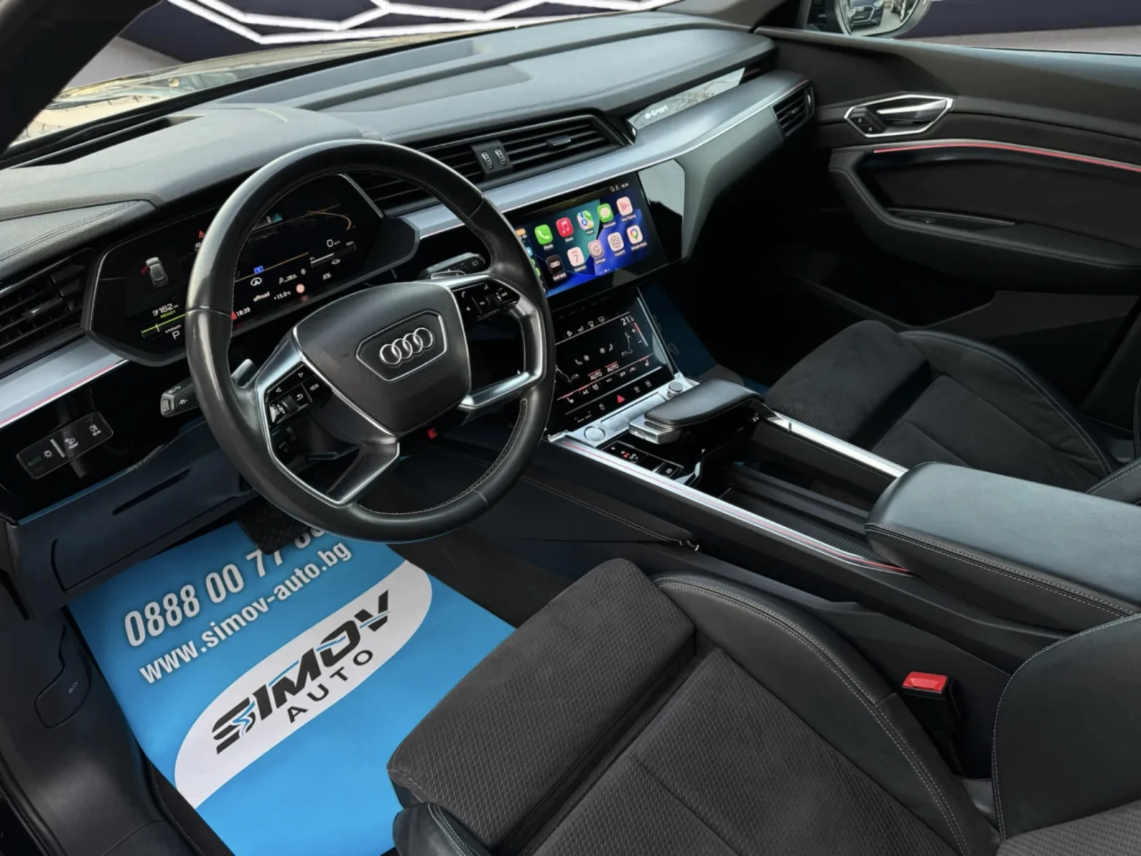 Audi E-Tron 55 S-LINE 87000��. �������� HEAD-UP KEYLESSGO ���� | Mobile.bg � ����������� 6