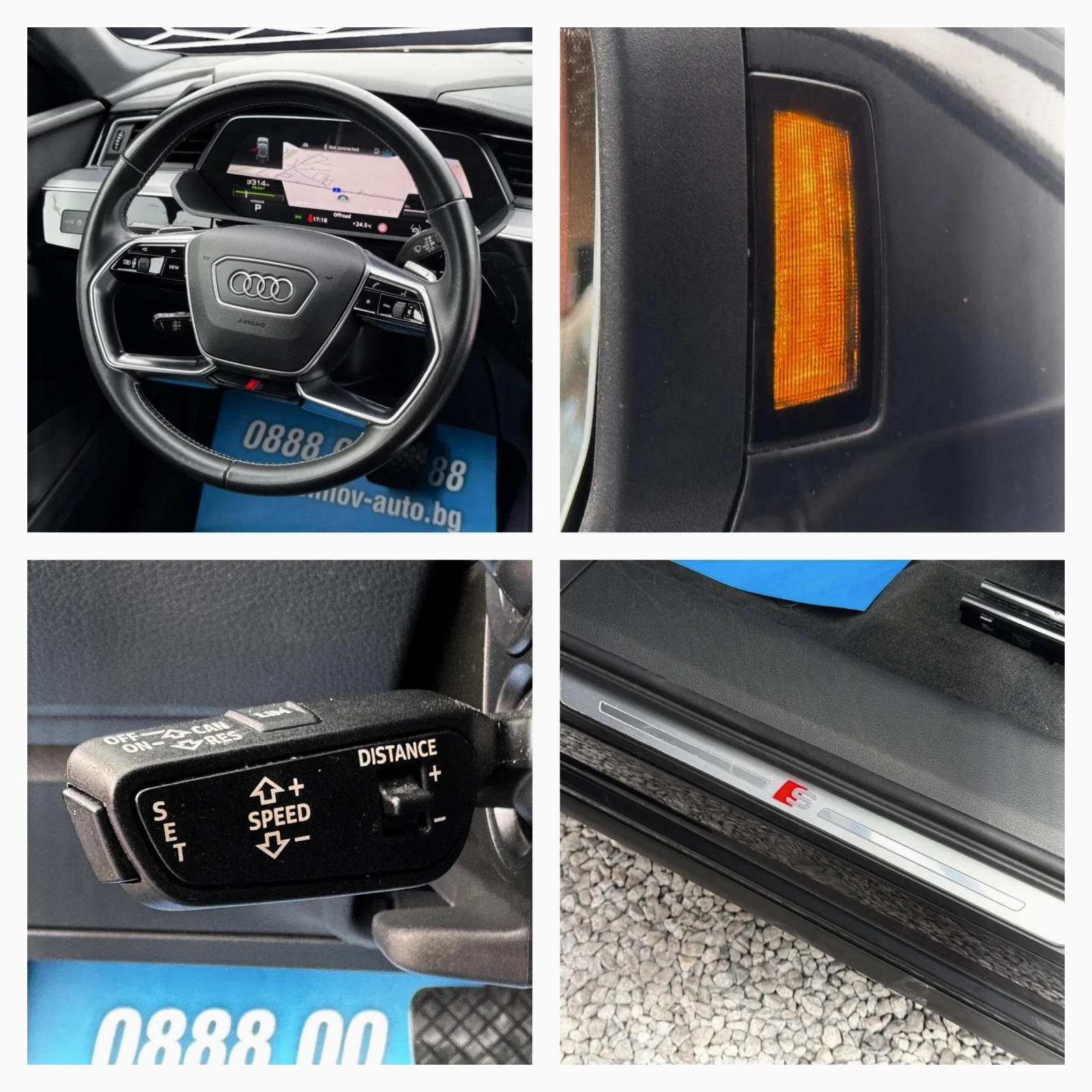 Audi E-Tron 55 S-LINE 87000��. �������� HEAD-UP KEYLESSGO ���� | Mobile.bg � ����������� 10