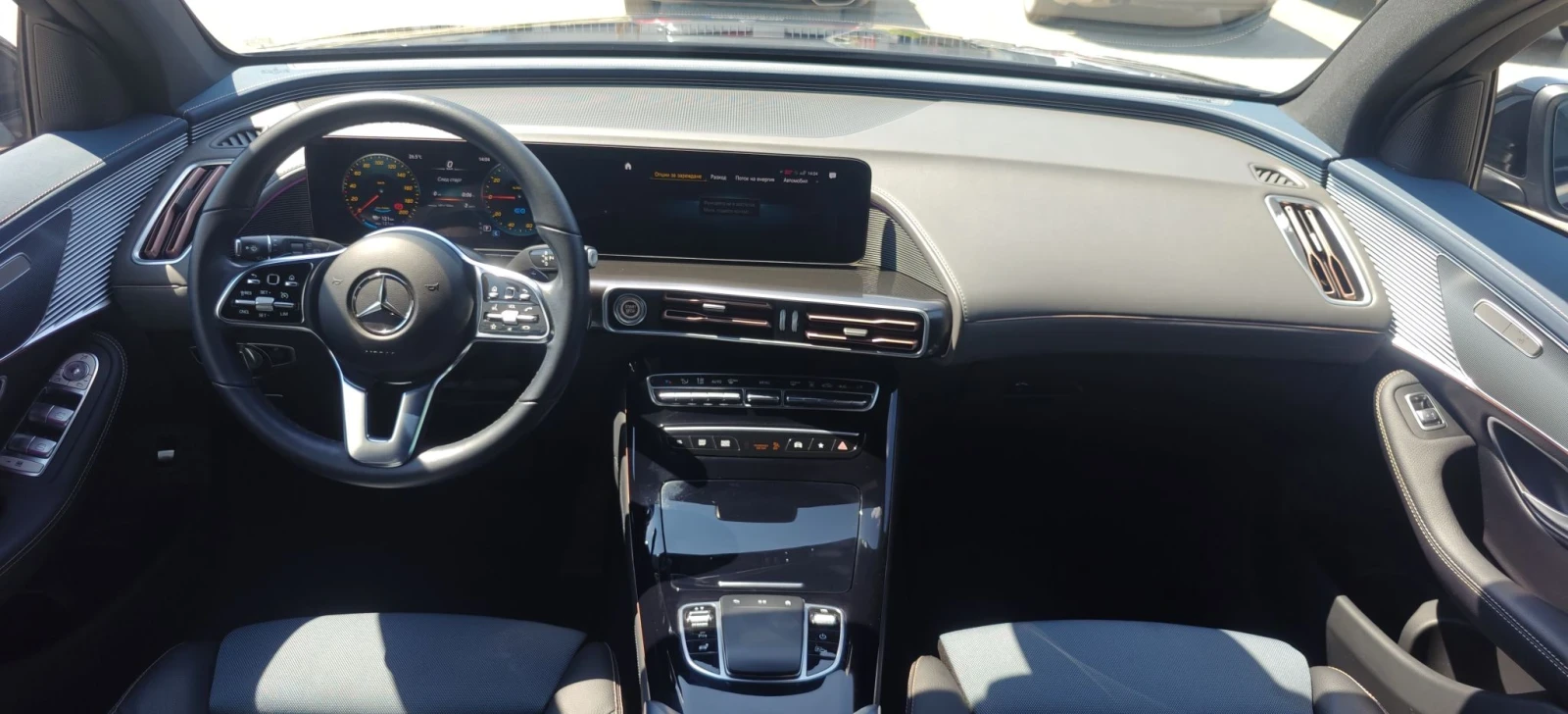 Mercedes-Benz EQC Electric Art/4matic/408hp/SOH97%, снимка 9 - Автомобили и джипове - 55626123