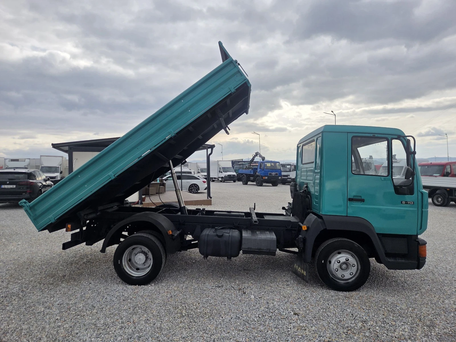 Man 8.153 ТРИСТРАНЕН САМОСВАЛ, снимка 6 - Камиони - 53925620