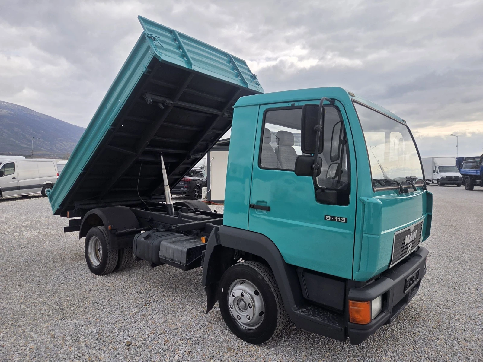 Man 8.153 ТРИСТРАНЕН САМОСВАЛ, снимка 7 - Камиони - 53925620