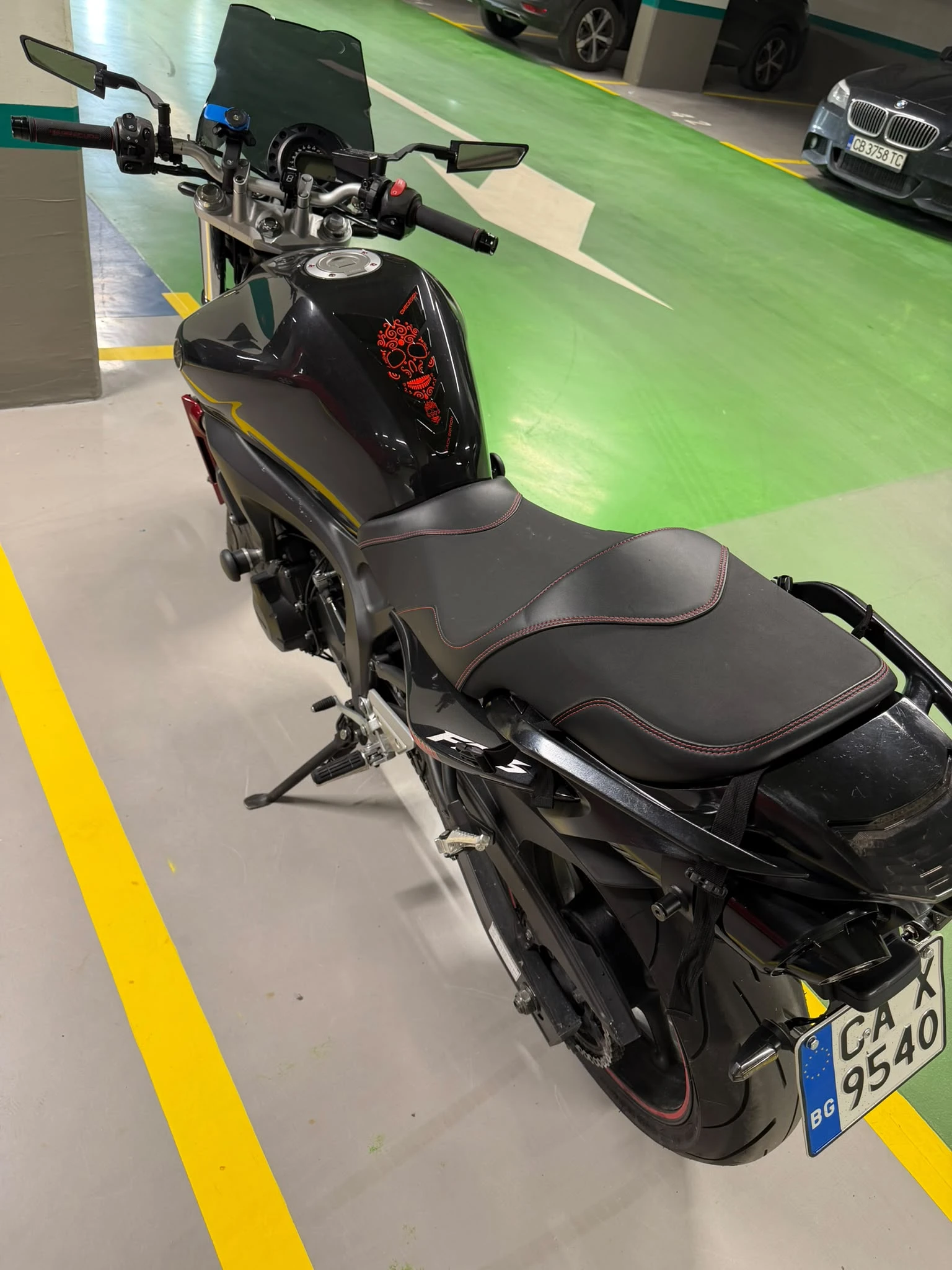 Yamaha FZ6N НОВИ ГУМИ СПОРТЕН АУСПУХ ТОП, снимка 6 - Мотоциклети и мототехника - 54867842
