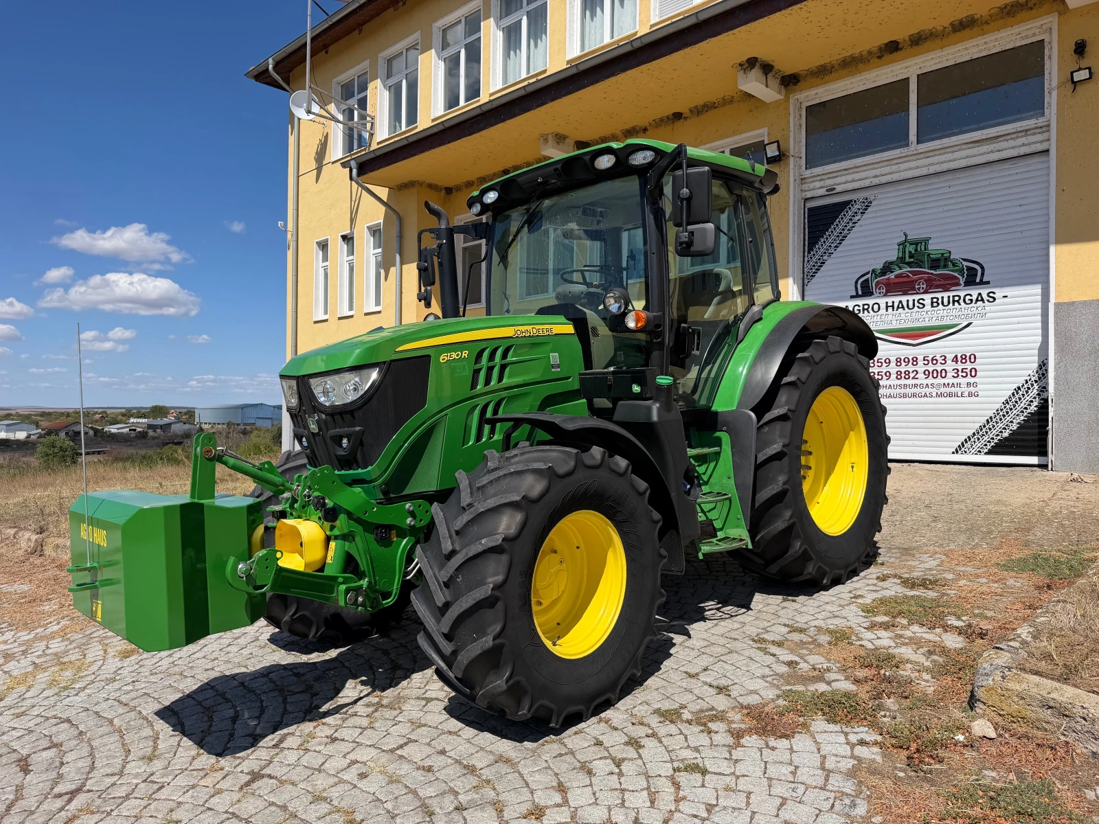 Трактор John Deere 6130R POWER QUAD ЛИЗИНГ, снимка 3 - Селскостопанска техника - 55556235