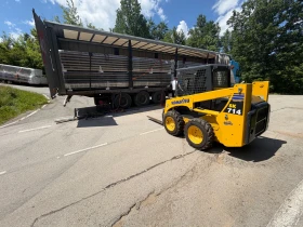 Мини челни товарачи Komatsu SK 714 НОВ ВНОС ПЕРФЕКТЕН ОТВАРЯЕМА КОФА, снимка 1