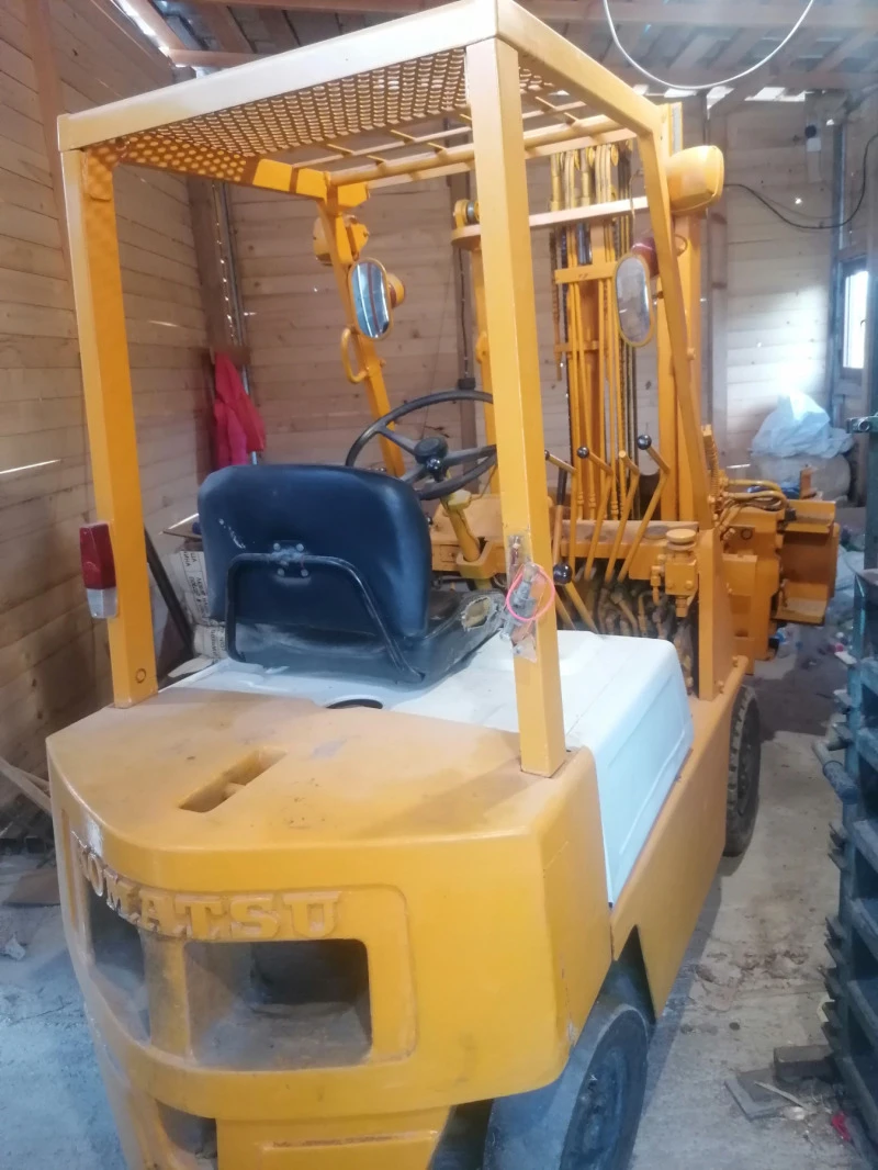 Мотокар Komatsu  1000, снимка 5 - Индустриална техника - 47267798