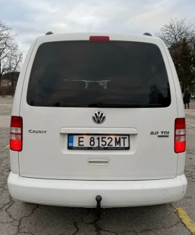 VW Caddy 2.0 TDI 4x4 Maxi База Пълна Сервизна История, снимка 6