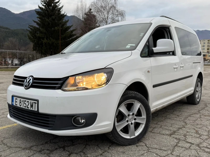 VW Caddy 2.0 TDI 4x4 Maxi База Пълна Сервизна История, снимка 1 - Автомобили и джипове - 49250920