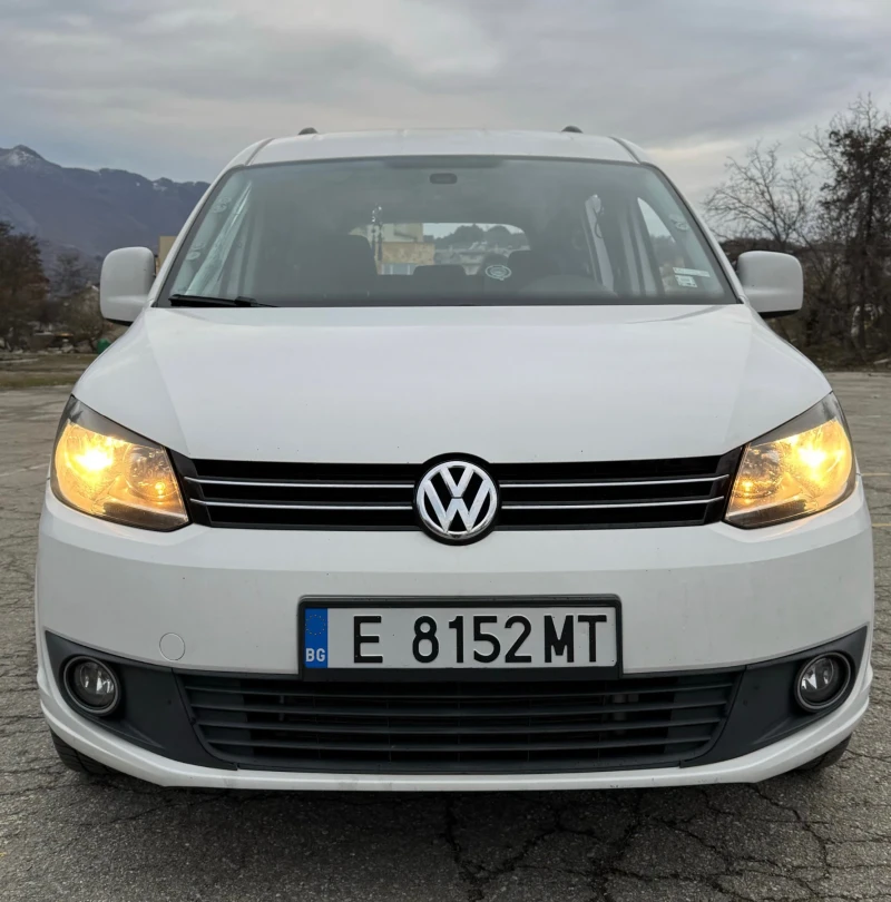 VW Caddy 2.0 TDI 4x4 Maxi База Пълна Сервизна История, снимка 2 - Автомобили и джипове - 49250920