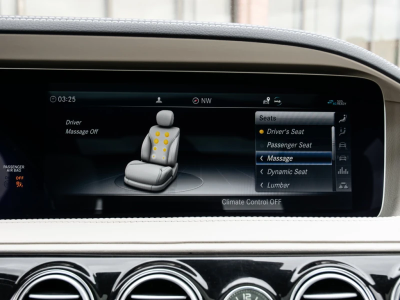 Mercedes-Benz S 560 L / 4Matic / PANO / BURMESTER / 360 / HUD / ОБДУХ, снимка 10 - Автомобили и джипове - 52749588