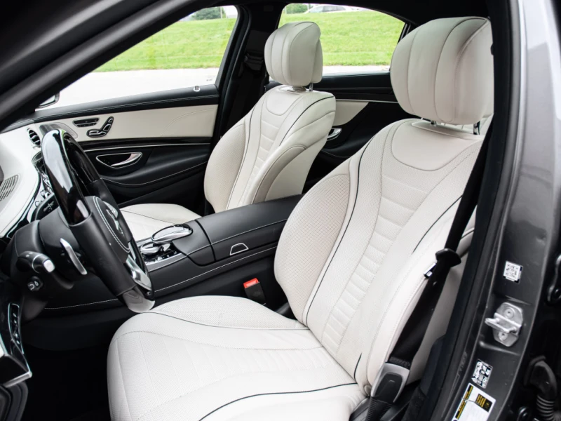 Mercedes-Benz S 560 L / 4Matic / PANO / BURMESTER / 360 / HUD / ОБДУХ, снимка 5 - Автомобили и джипове - 52749588