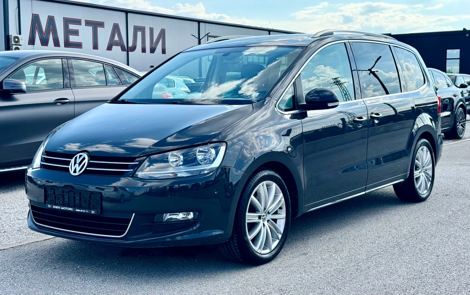 VW Sharan 2.0TDI CUB 6+ 1, снимка 3 - Автомобили и джипове - 54791047