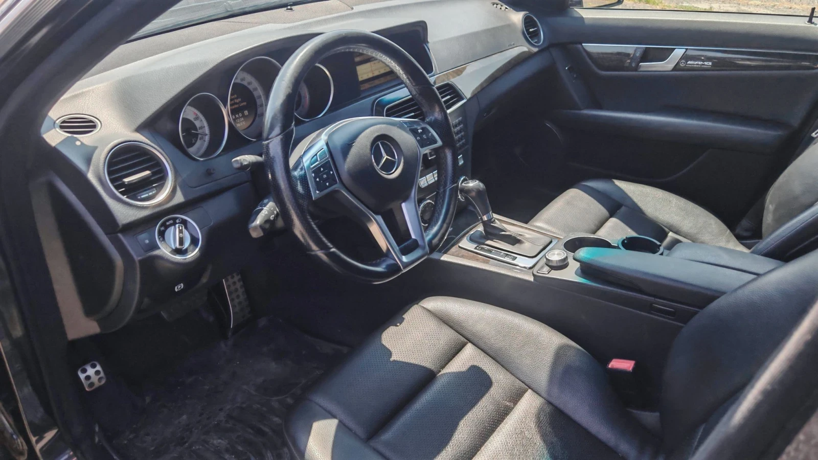 Mercedes-Benz C 250 2.5 v6, 7G+ , 4matic, снимка 7 - Автомобили и джипове - 55595198