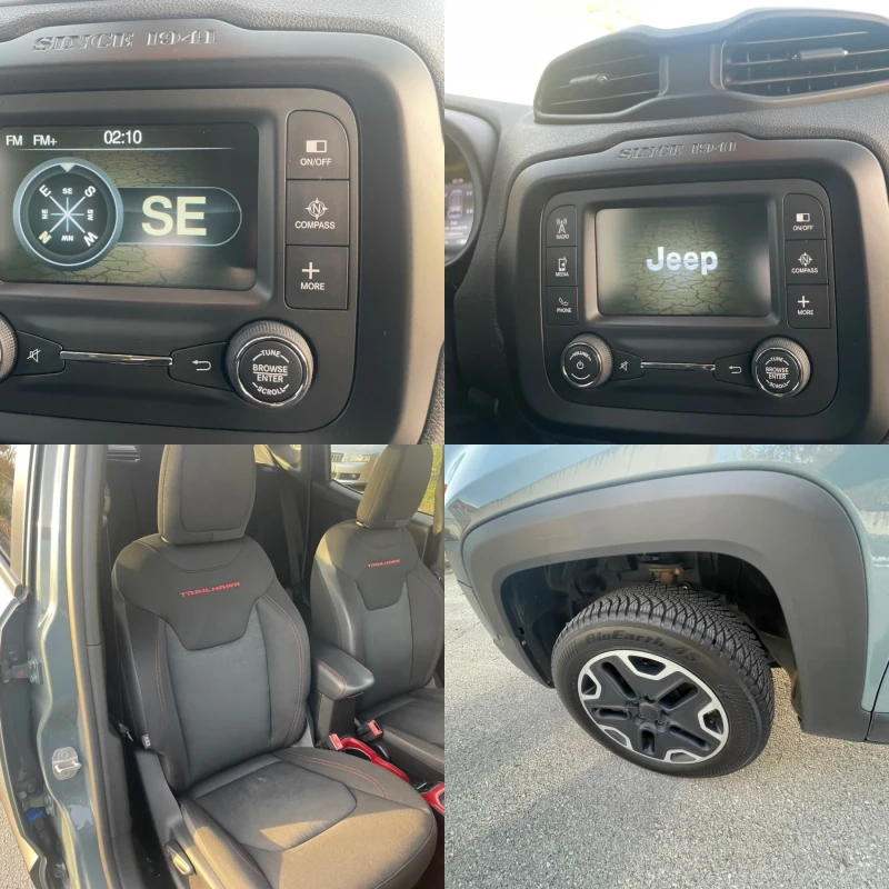 Jeep Renegade 170кс 4х4 TRAIL HAWK Коледно, снимка 15 - Автомобили и джипове - 48045678