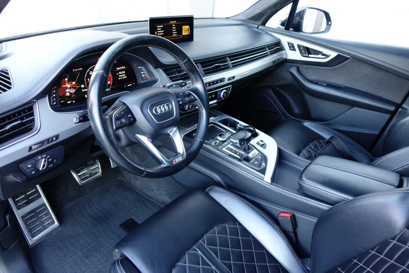 Audi SQ7 3XS-LINE* RS* HD LED LIGHTS* PANO* 360* , снимка 9 - Автомобили и джипове - 52705369