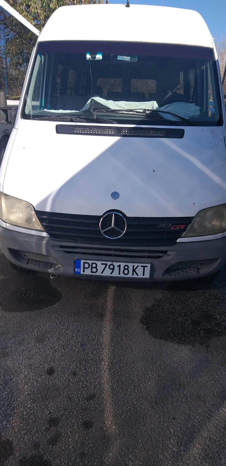 Mercedes-Benz 313, снимка 1 - Бусове и автобуси - 49132590