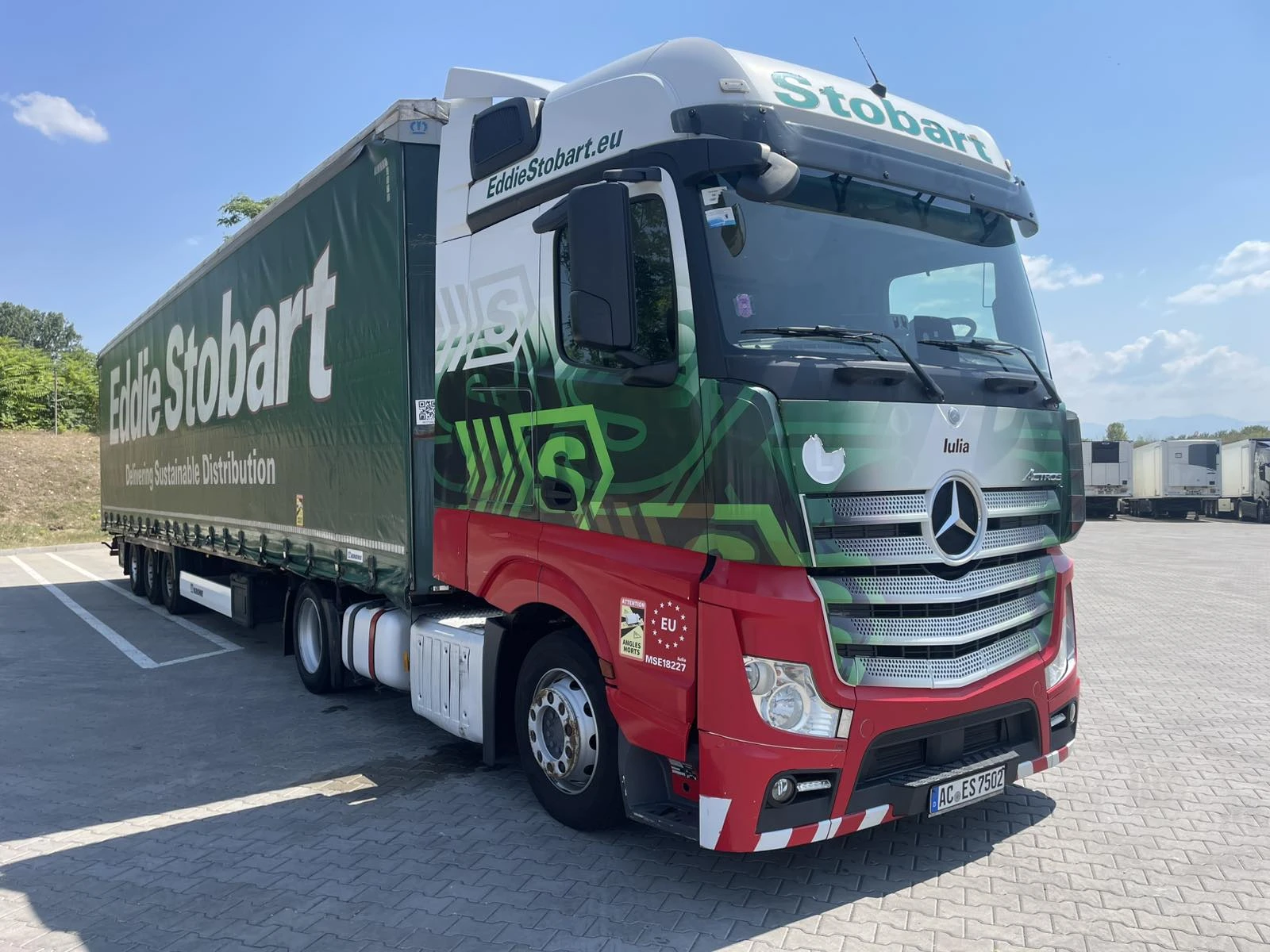 Mercedes-Benz Actros 963-4-A, снимка 3 - Камиони - 55586184