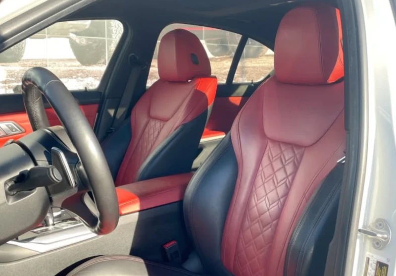 BMW 340 ЧЕРВЕНА КОЖА * * CARFAX * * АВТО КРЕДИТ * * , снимка 8 - Автомобили и джипове - 52796251