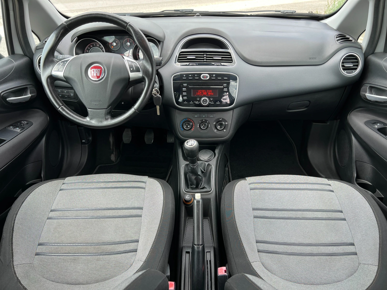 Fiat Punto 1.3-MULTIJET-ДИЗЕЛ-95к.с, снимка 10 - Автомобили и джипове - 55450263