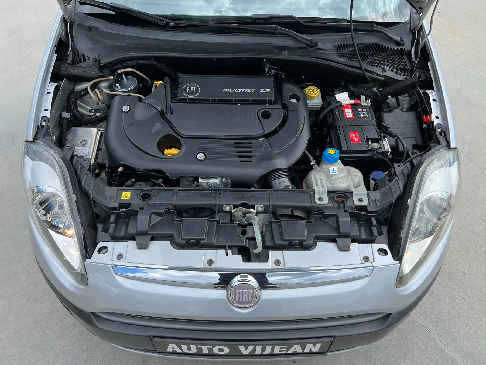 Fiat Punto 1.3-MULTIJET-ДИЗЕЛ-95к.с, снимка 15 - Автомобили и джипове - 55450263
