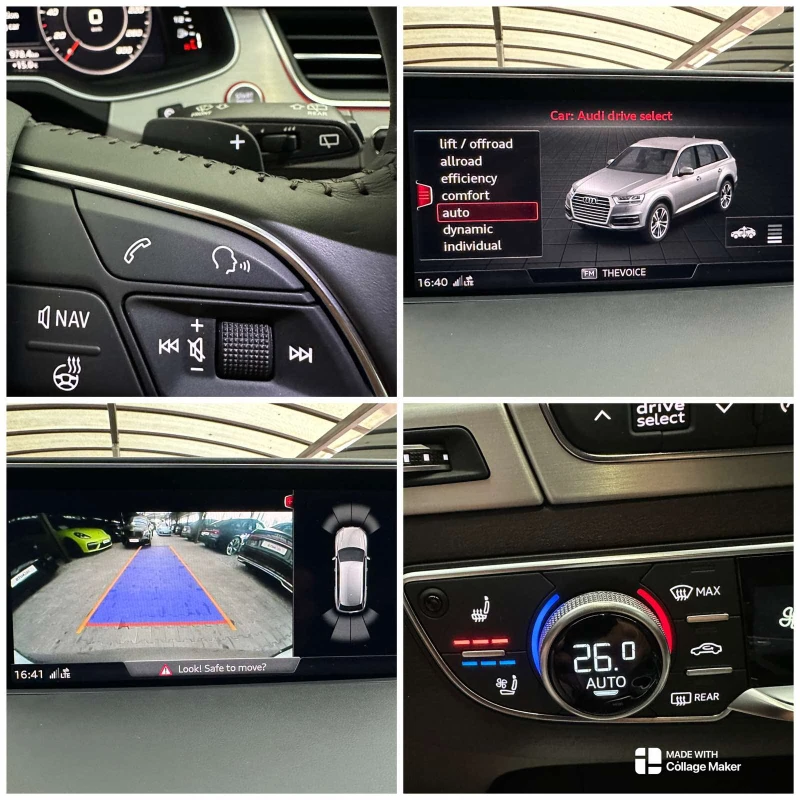 Audi SQ7 4.0TDI/Virtual/Design/BOSE/HuD/Обдухване, снимка 11 - Автомобили и джипове - 47796233