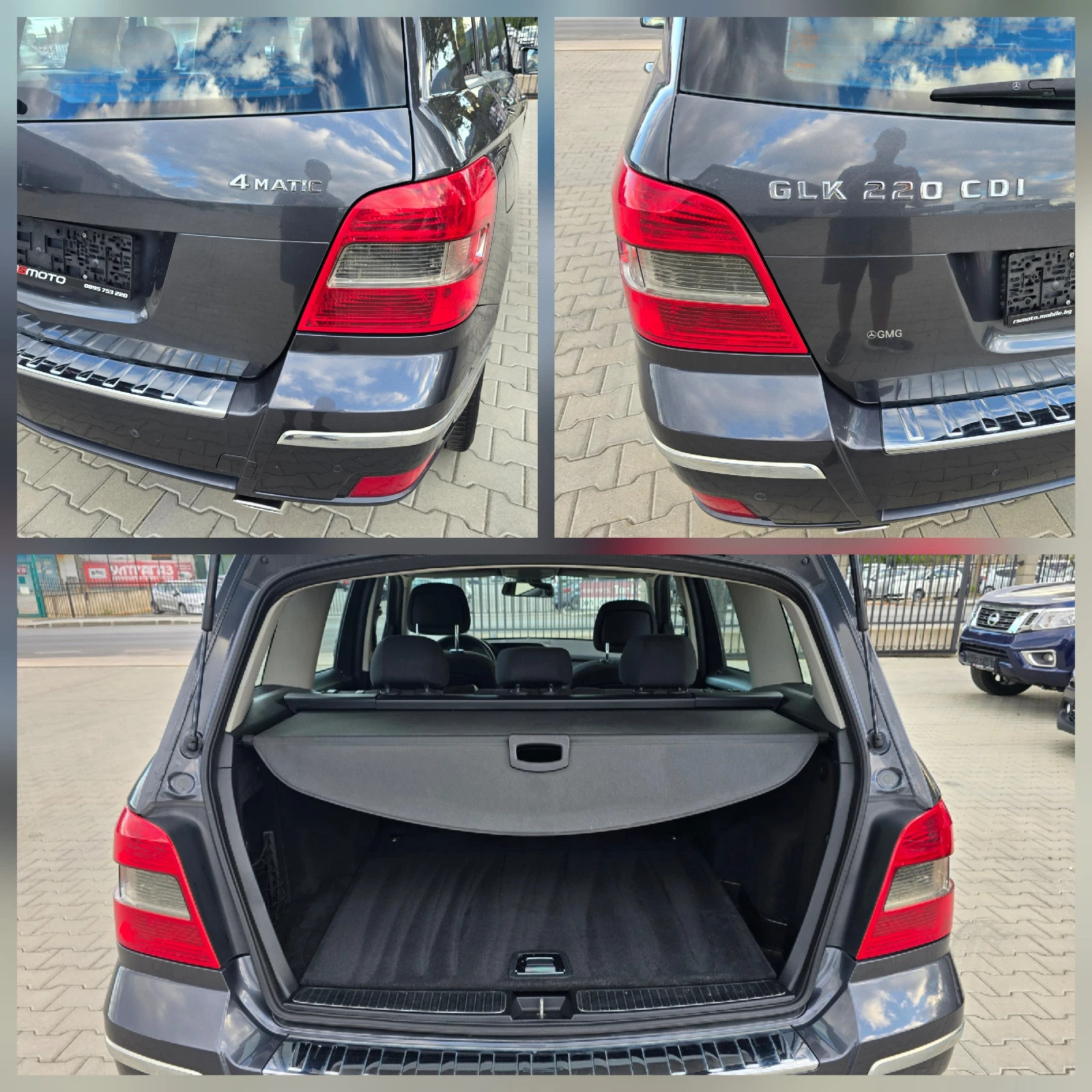 Mercedes-Benz GLK 2.2CDI, 170к.с., 4 Matic, 7 G TroniC! , снимка 15 - Автомобили и джипове - 56205956