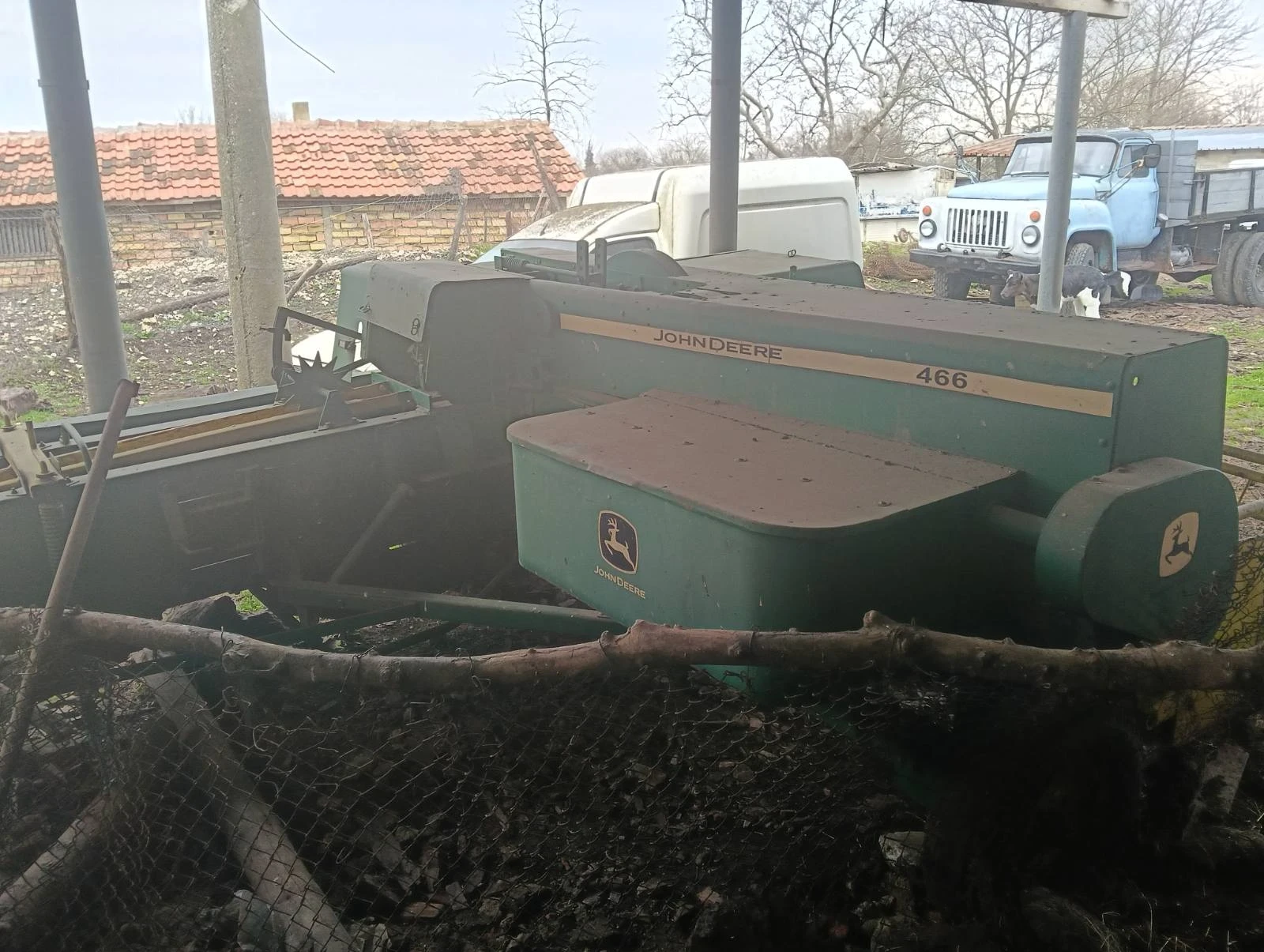 Балировачка John Deere 466, снимка 5 - Селскостопанска техника - 54079985