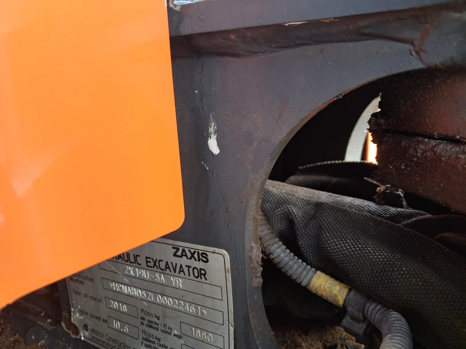 Багер Hitachi ZAXIS 19U-5A - изображение 10