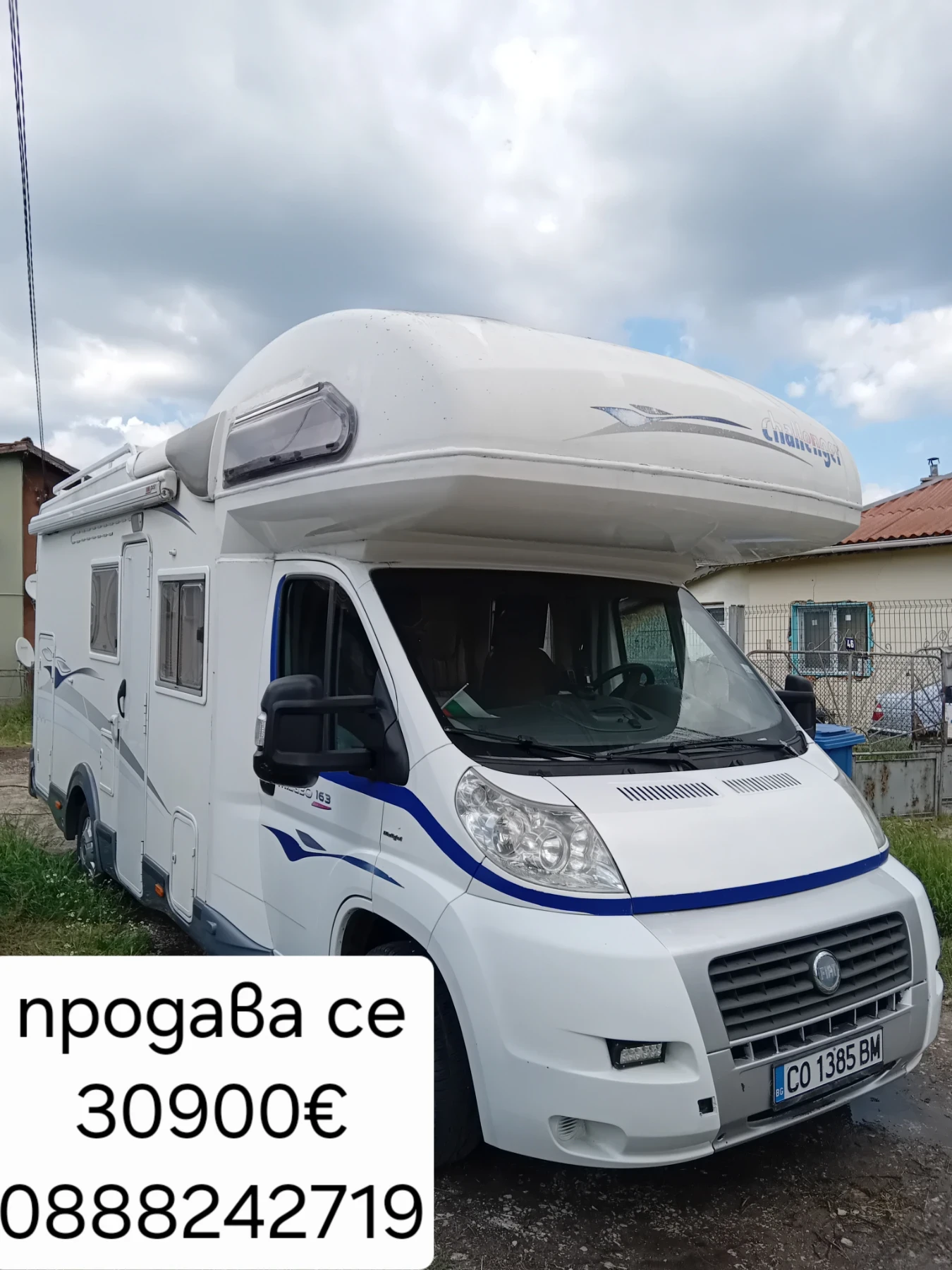 Кемпер Challenger Fiat dukato 3.0 160k
