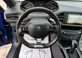 Peugeot 308 2.0-BLUEHDI-GT-line-156.000км-ЧИСТО НОВА-ПАНОРАМА, снимка 11