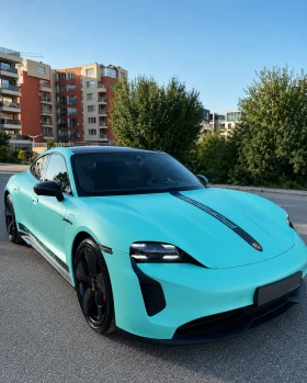 Porsche Taycan Porsche Taycan 4S   570 к.с. / BOSE / PPF / Tiffan, снимка 1
