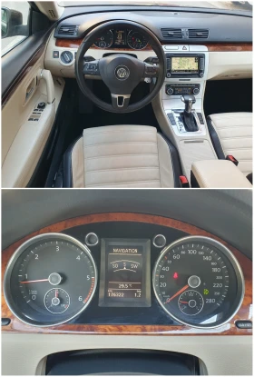 VW Passat CC 2.0 TDI АВТОМАТИК-DSG 6 ск. NAVI КОЖА ПАНОРАМА - 14500 лв. - 66338492 9