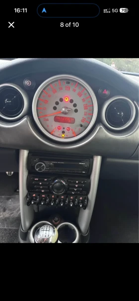 Mini Cooper 1.6 kompressor 163hp | Auto.bg — изображение 8