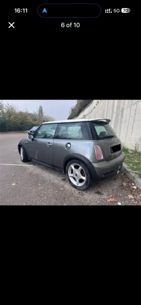 Mini Cooper 1.6 kompressor 163hp | Auto.bg — изображение 6