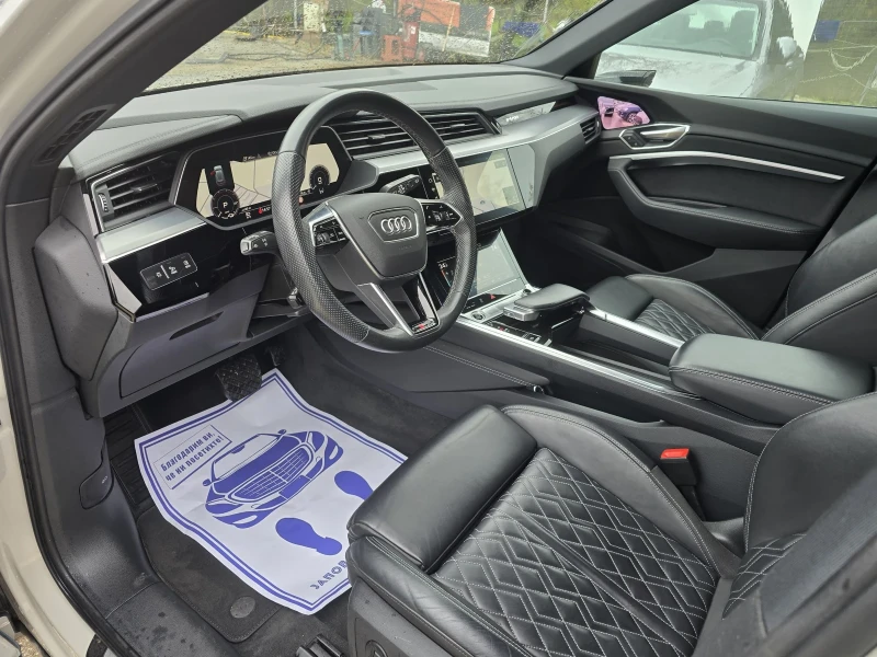 Audi E-Tron 55 QUATTRO EVOLUTION Гаранция Лизинг, снимка 8 - Автомобили и джипове - 52639292