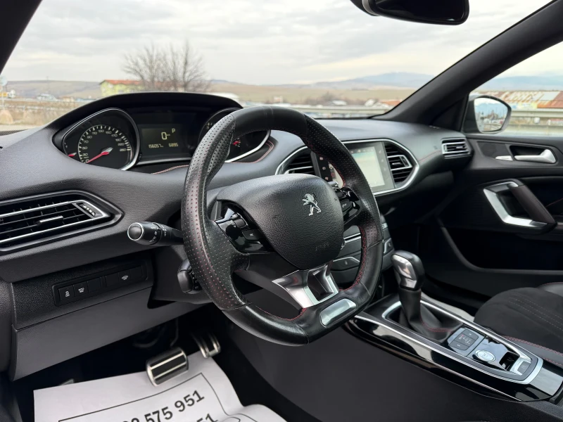Peugeot 308 2.0-BLUEHDI-GT-line-156.000км-ЧИСТО НОВА-ПАНОРАМА, снимка 8 - Автомобили и джипове - 53185663