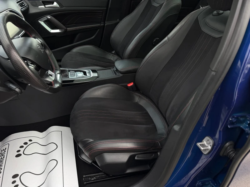 Peugeot 308 2.0-BLUEHDI-GT-line-156.000км-ЧИСТО НОВА-ПАНОРАМА, снимка 9 - Автомобили и джипове - 53185663