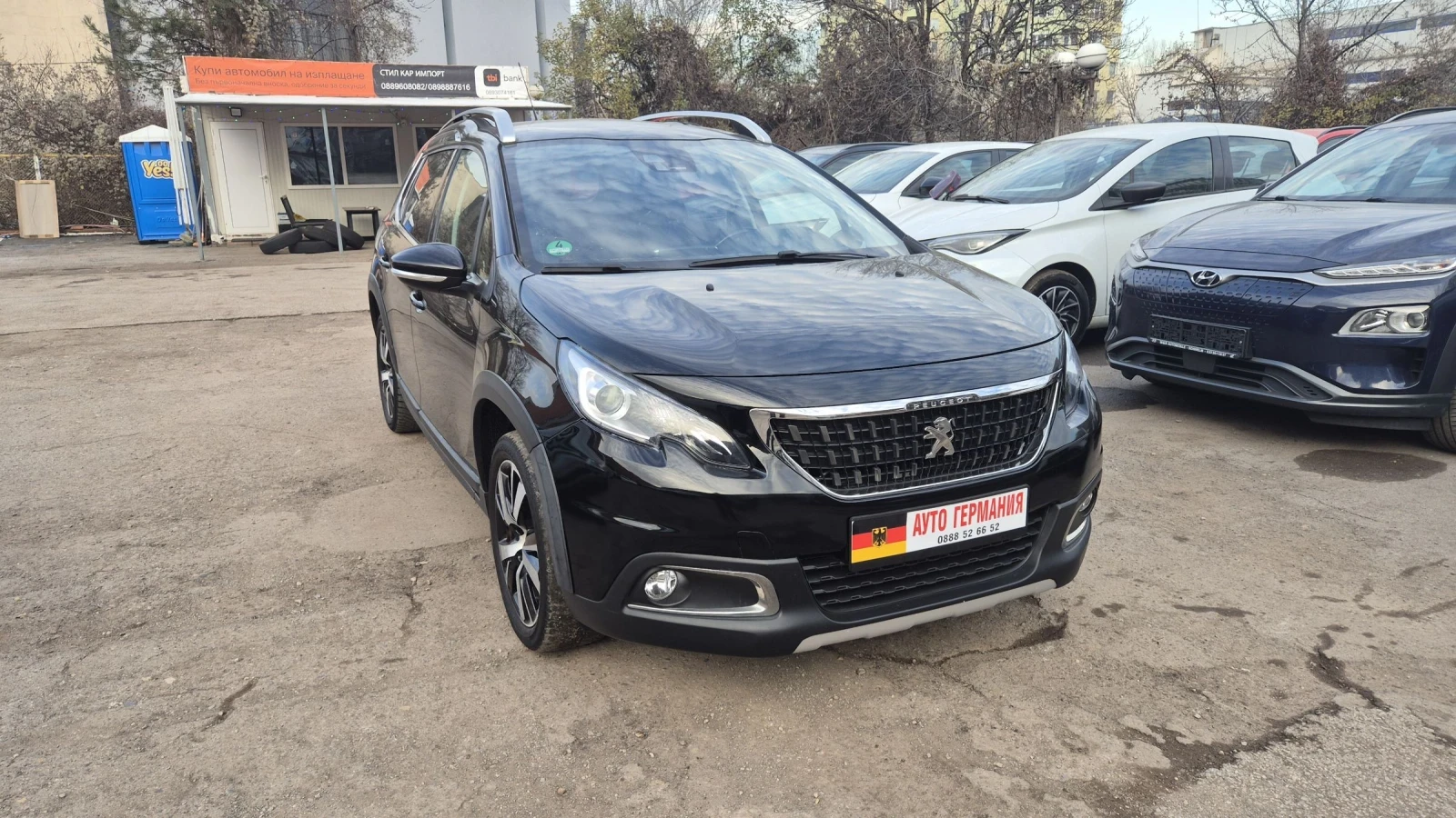 Peugeot 2008 1.2бензин кожа, нави, снимка 1