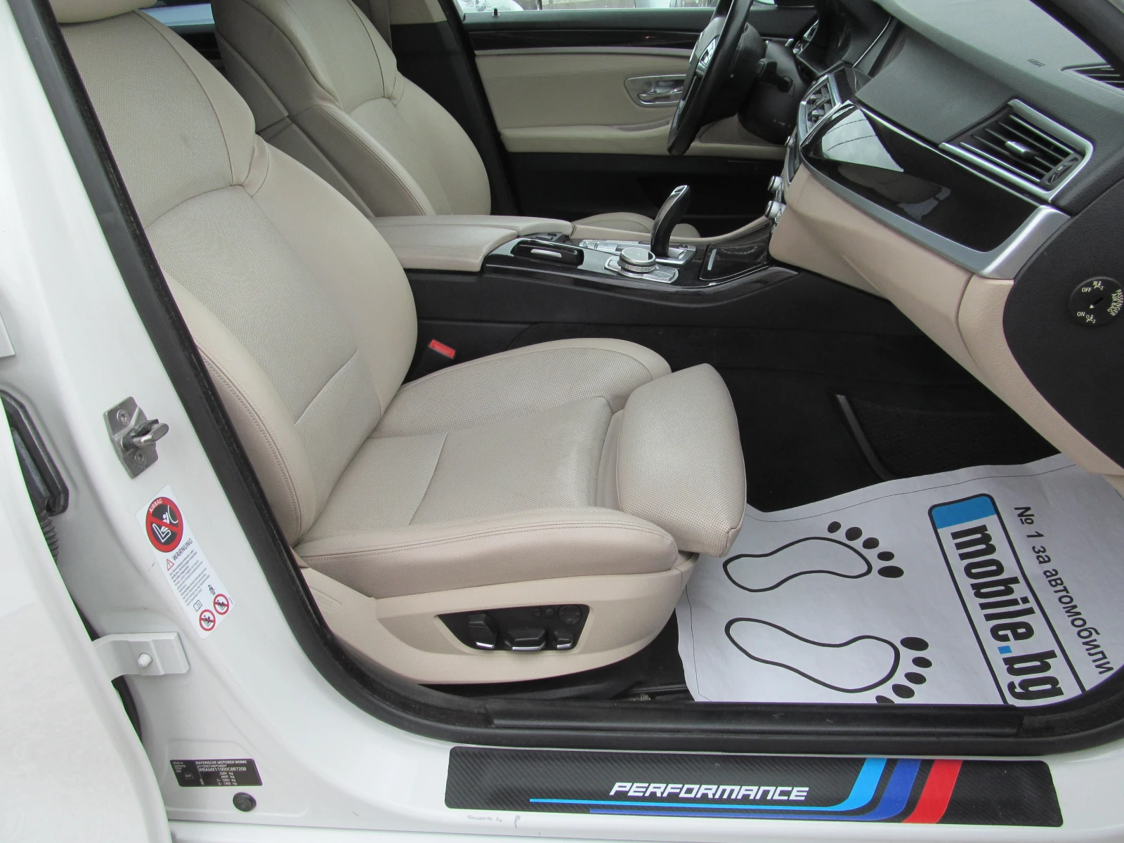 BMW 520 D/PERFORMANCE/AUTOMATIC | Mobile.bg — изображение 16