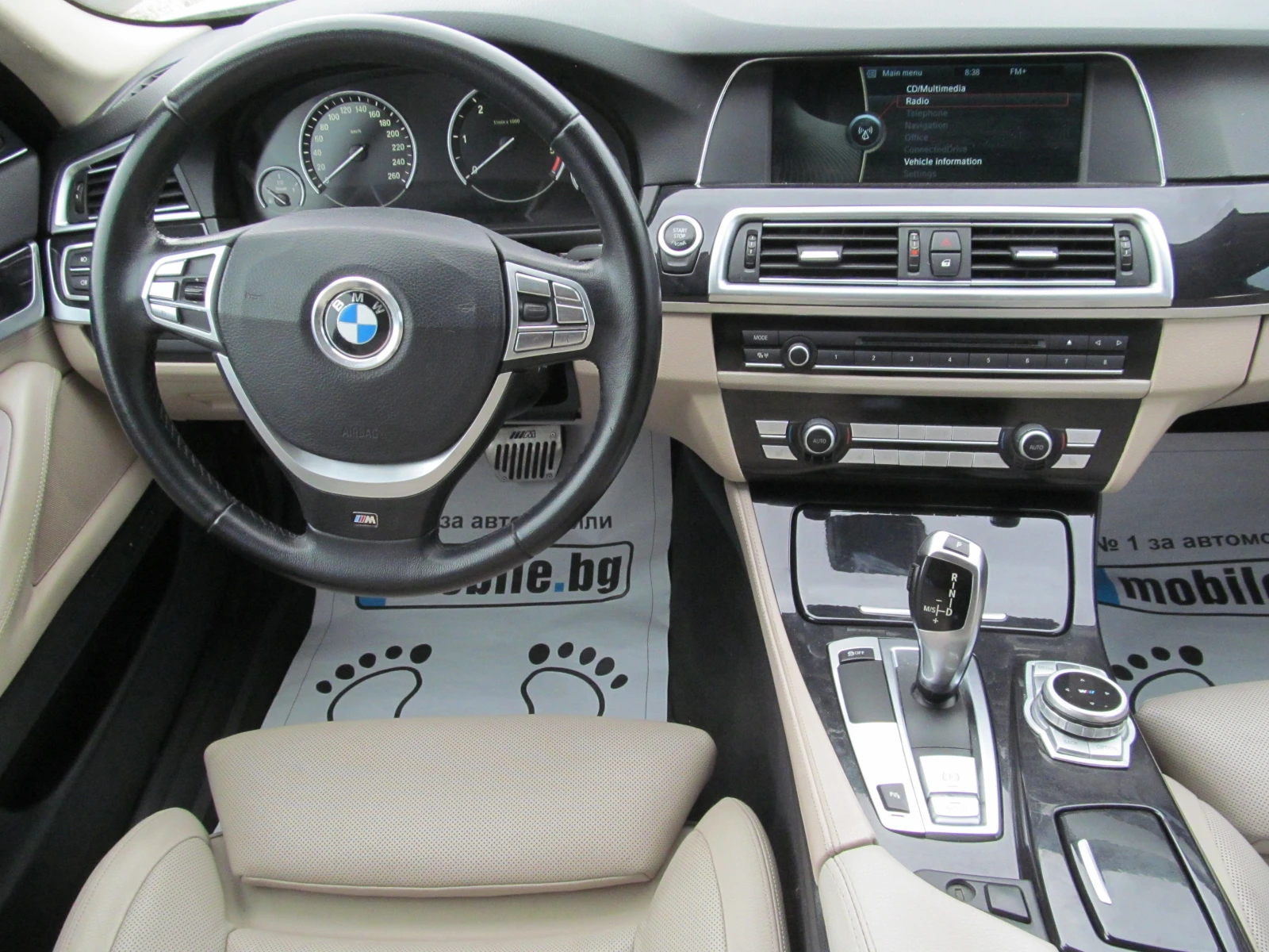 BMW 520 D/PERFORMANCE/AUTOMATIC | Mobile.bg — изображение 14